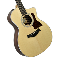 Taylor 214ce Acoustic-Electric Guitar in Natural 2205132073 - The Music Gallery
