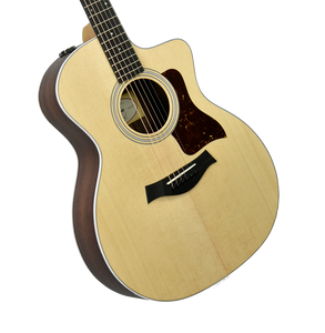 Taylor 214ce Acoustic-Electric Guitar in Natural 2205132073 - The Music Gallery