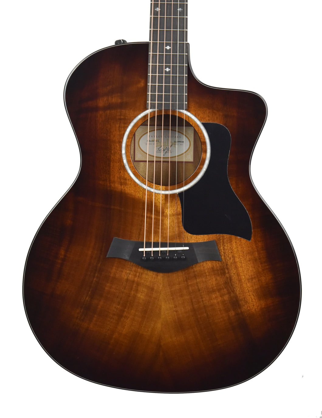 Taylor 224ce-K Deluxe Koa Acoustic-Electric 2212090266 - The Music Gallery