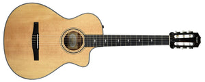 Taylor 312ce-n 12 Fret Nylon Acoustic Electric Guitar 1108258081 - The Music Gallery