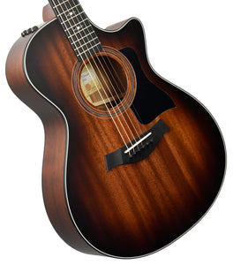 Taylor 322ce 12 Fret Acoustic-Electric Guitar in Shaded Edge Burst 1203022067 - The Music Gallery