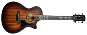 Taylor 322ce 12 Fret Acoustic-Electric Guitar in Shaded Edge Burst 1203022067 - The Music Gallery