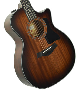Taylor 324ce Acoustic Electric Guitar in Shaded Edge Burst 1202110008 - The Music Gallery