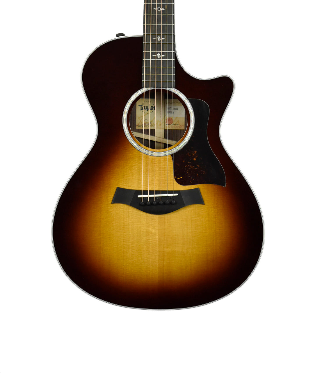 Taylor 412ce-R Acoustic-Electric Guitar in Tobacco Sunburst