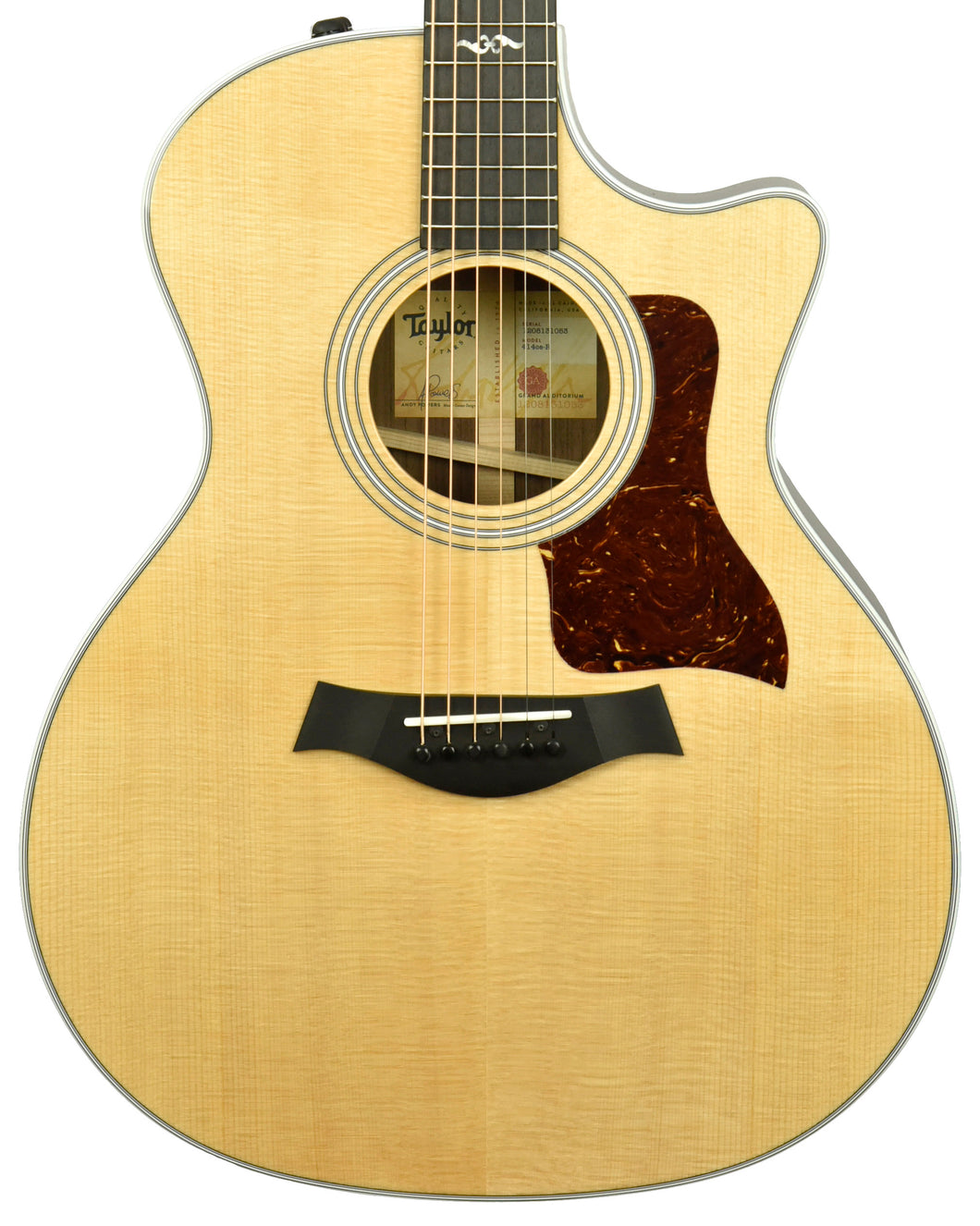 Taylor 414ce-R Grand Auditorium Acoustic Electric Guitar Natural 1208131053 - The Music Gallery