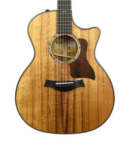 Taylor 724ce Koa Acoustic Electric Guitar 1205172180 - The Music Gallery