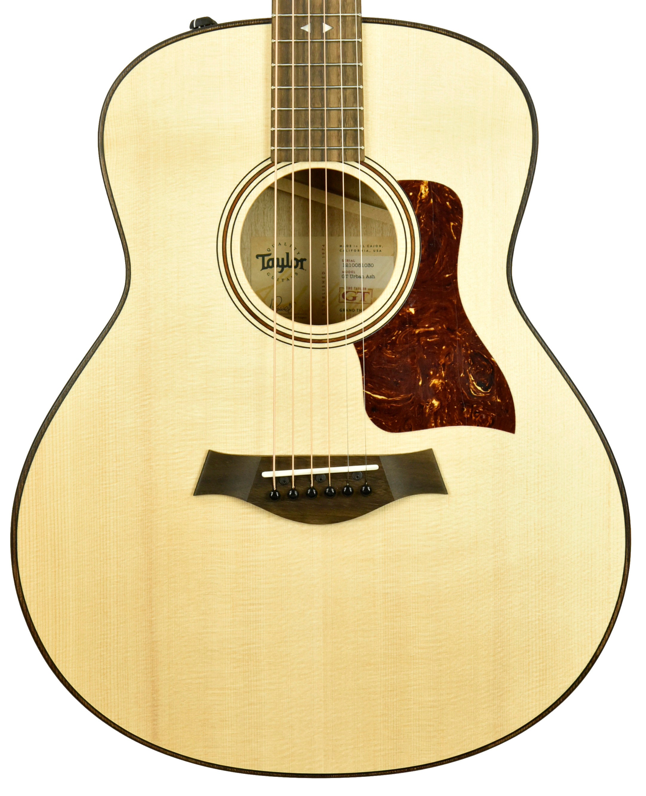 Taylor GTe Urban Ash Acoustic-Electric Guitar in Natural 1210051030