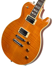 Used 2003 Hamer Monaco Super Pro Electric Guitar in Trans Amber 332402 - The Music Gallery