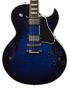 Used 2012 Gibson ES-137 Classic Semi-Hollow in Blues Burst 