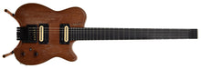 Used Carvin Allan Holdsworth H-2 Headless Electric Guitar in Antique Brown 120251 - The Music Gallery