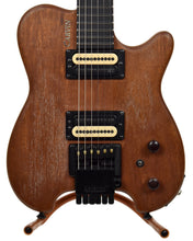 Used Carvin Allan Holdsworth H-2 Headless Electric Guitar in Antique Brown 120251 - The Music Gallery