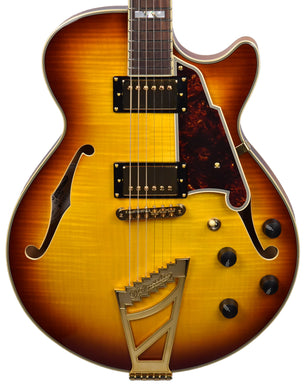 Used D'Angelico Excel SSTP Electric Guitar in Ice Tea Burst W1900266 - The Music Gallery