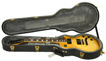Used 2000 Epiphone Les Paul Classic Quilt Top Limited Edition in Trans Amber U001111813 - The Music Gallery