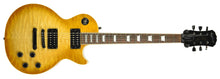 Used 2000 Epiphone Les Paul Classic Quilt Top Limited Edition in Trans Amber U001111813 - The Music Gallery