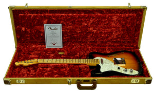 Used 2011 Fender Custom Shop Thinline Telecaster Relic Lefty Strung Righty R6301 - The Music Gallery