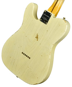 Used Fender Custom Shop 52 H/S Telecaster Relic in White Blonde R16387 - The Music Gallery