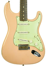 Used 2013 Fender Custom Shop 63 Stratocaster Relic Shell Pink R71254 - The Music Gallery