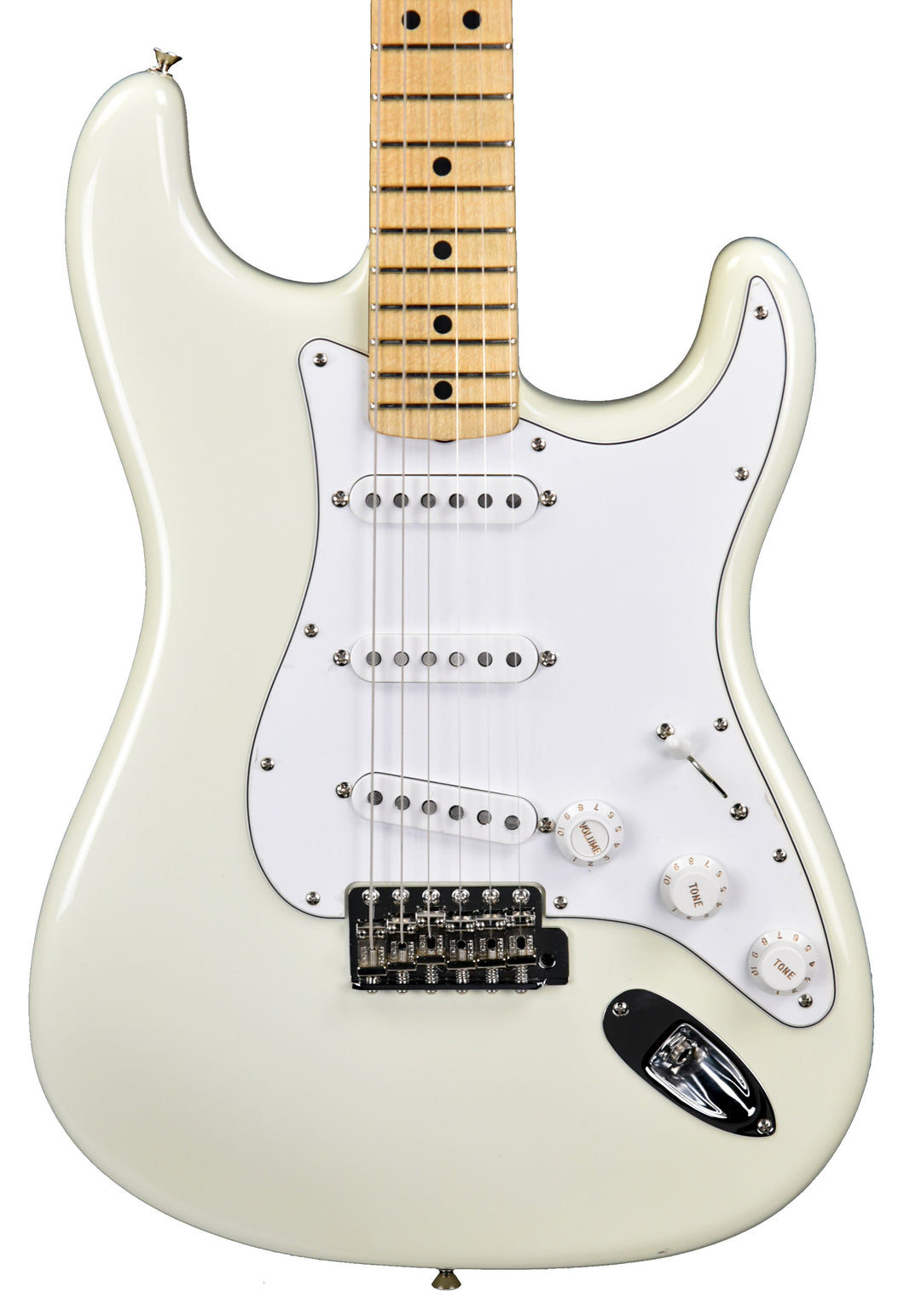 Used 2012 Fender Custom Shop 69 Stratocaster NOS in Olympic White R66718 - The Music Gallery