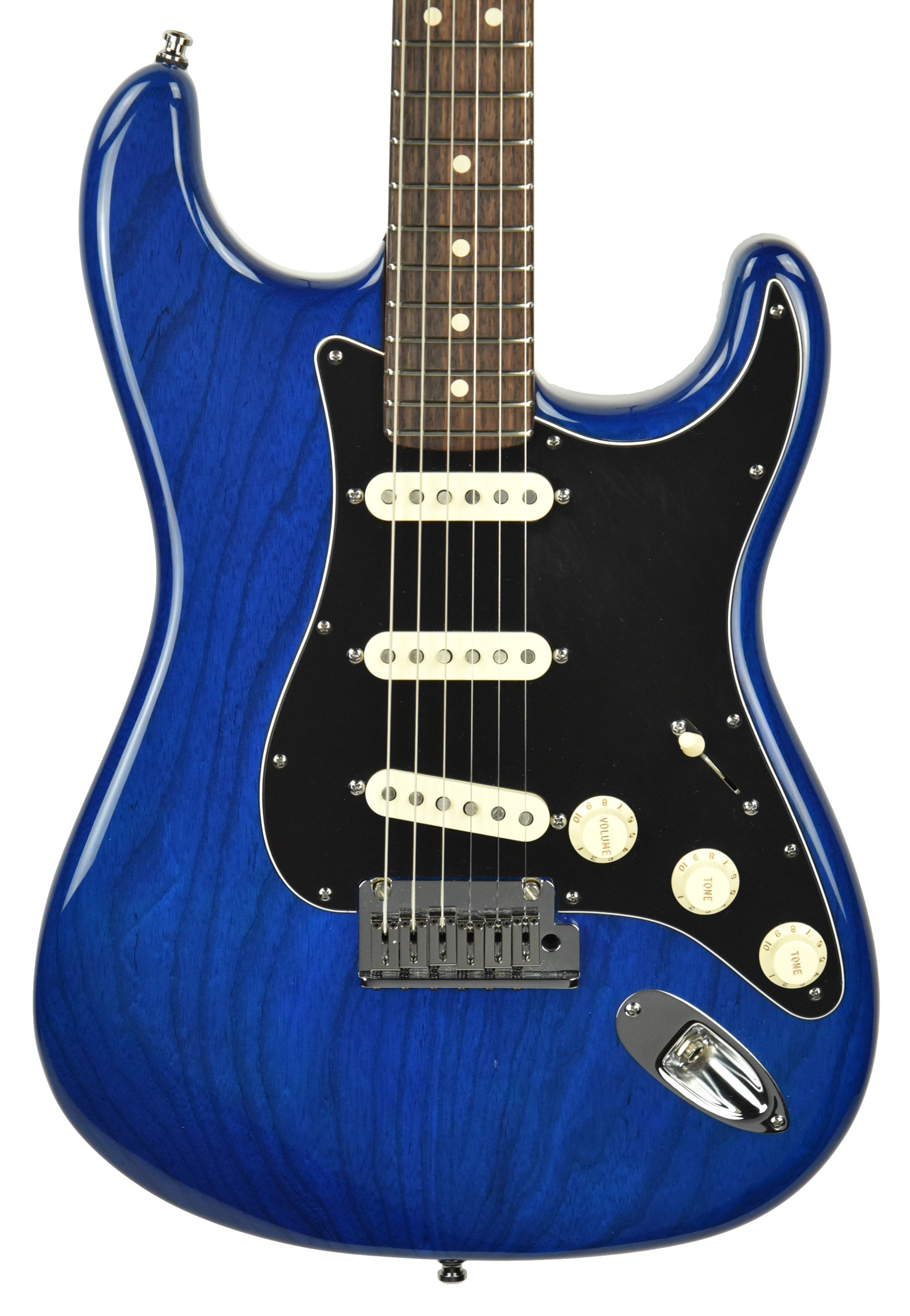 Fender stratocaster deals deluxe sapphire blue