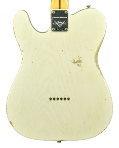 Used Fender Custom Shop '52 HS Telecaster in Aged White Blonde R16537 - The Music Gallery