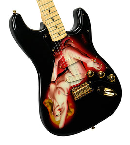 Used 1993 Fender Custom Shop 40th Anniversary Playboy Marilyn Monroe Stratocaster 21 of 175 - The Music Gallery