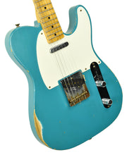 Used Fender Custom Shop Masterbuilt 55 Telecaster Relic Dale Wilson in Taos Turquoise R58748 - The Music Gallery