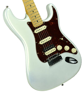 Used Fender American Ultra Stratocaster HSS in Arctic Pearl US19079669 - The Music Gallery