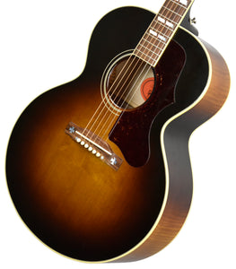 Used 2018 Gibson Custom Shop J-185 Original Acoustic-Electric in Vintage Sunburst 12638001 - The Music Gallery