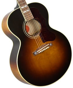 Used 2018 Gibson Custom Shop J-185 Original Acoustic-Electric in Vintage Sunburst 12638001 - The Music Gallery