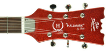 Used Hallmark Deke Dickerson Model Two in Candy Red Sparkle 2946 - The Music Gallery