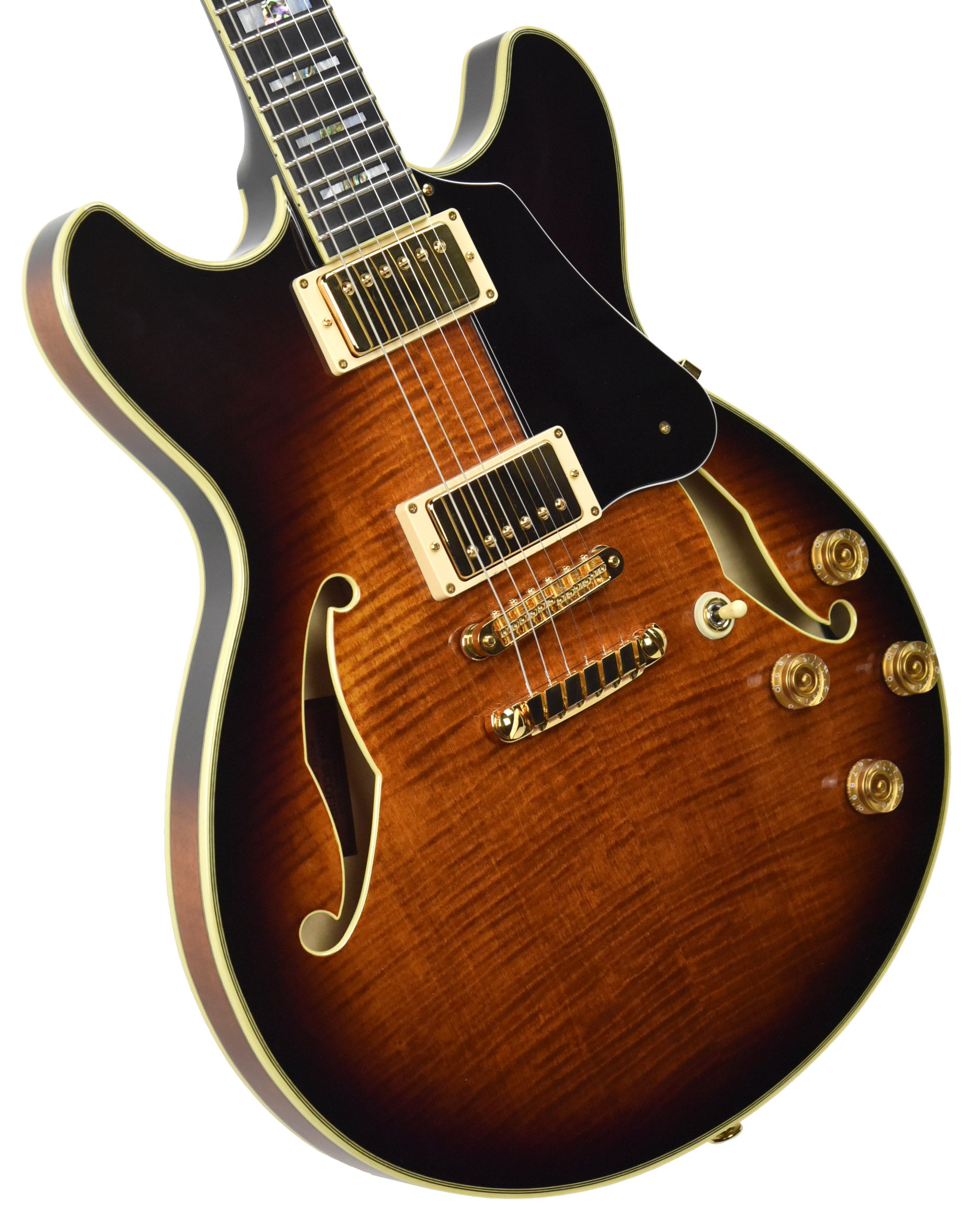 Used 2008 Ibanez JSM100 John Scofield Signature in Vintage Burst 