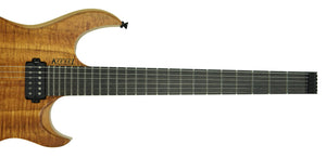 Used Kiesel Custom Vader V6 Headless Electric Guitar 141446 - The Music Gallery