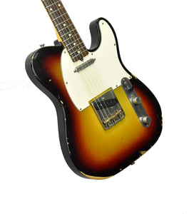 Used 2011 Nash T-63 Electric Guitar in 3 Tone Sunburst NG-1559 - The Music Gallery