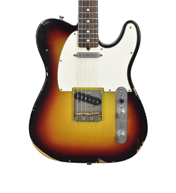 Used 2011 Nash T-63 Electric Guitar in 3 Tone Sunburst NG-1559 - The Music Gallery