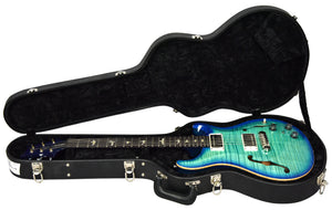 Used 2013 PRS Hollowbody II Piezo 10 Top in Makena Blue 205215 - The Music Gallery