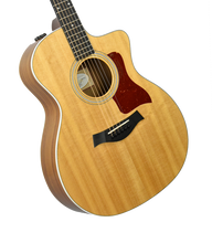 Used 2015 Taylor 214ce Deluxe Acoustic-Electric Guitar in Natural 2106245514 - The Music Gallery