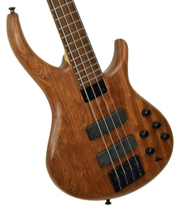Used Tobias USA Made Killer "B" Natural Bubinga Bass Guitar 12013 - The Music Gallery