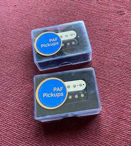 PAF Pickups by Pete A Flynn- Zebra Set - The Music Gallery