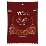 Martin Magnifico Premium M165 Silver Plated Hard Tension Classical Guitar Strings - The Music Gallery