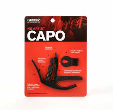 D'Addario Artist Capo Black PW-CP-10 - The Music Gallery