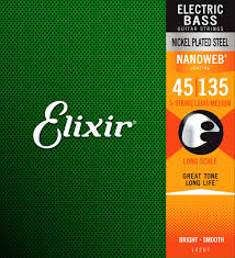 Elixir E14207 5 String .045-.0135 Bass String Set - The Music Gallery