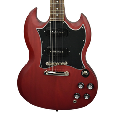Epiphone SG Classic Worn P-90's Electric Guitar in Worn Cherry 