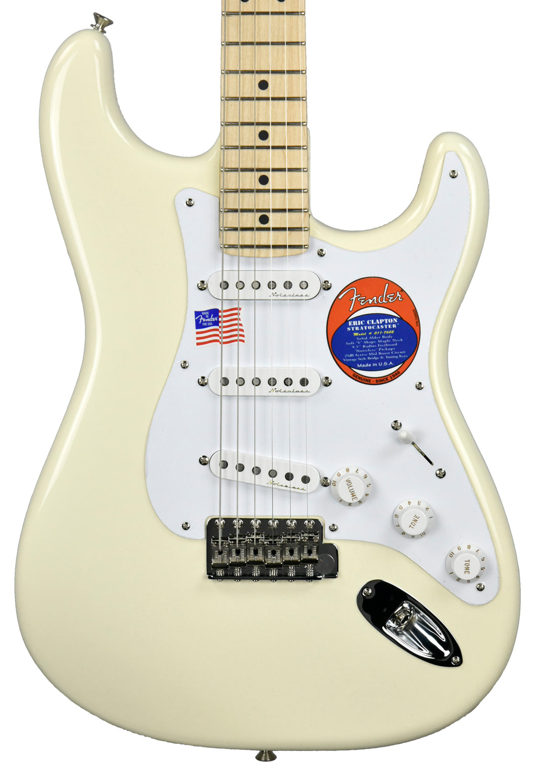 Fender Eric Clapton Stratocaster in Olympic White US21007851