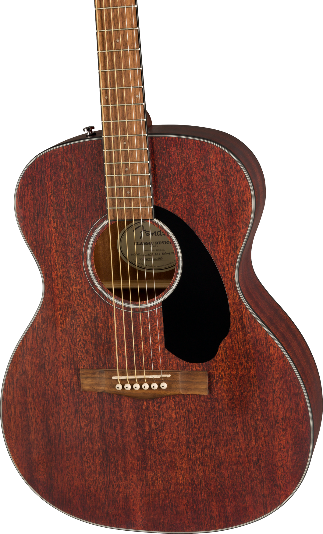 Fender CC-60S Concert Pack V2 All-Mahogany Acoustic Guitar WC22051411 - The Music Gallery