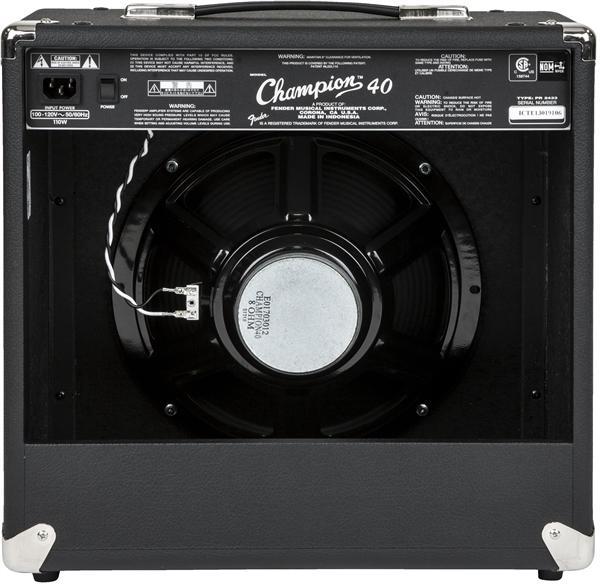 楽器 fender  champion 40w Fender Champion 40 1 x 12-inch 40-watt Combo Amp | Sweetwater
