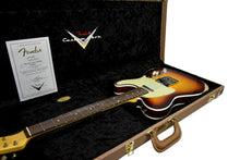 Fender Custom Shop 1960 Telecaster Custom Ash Relic in Chocolate 3 Tone Sunburst R125473 - The Music Gallery