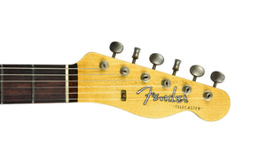 Fender Custom Shop 61 Telecaster Journeyman Relic Chocolate 3-Tone Sunburst CZ569195 - The Music Gallery