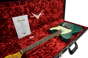 Fender Custom Shop 61 Telecaster Journeyman Relic in Sherwood Green CZ568971 - The Music Gallery