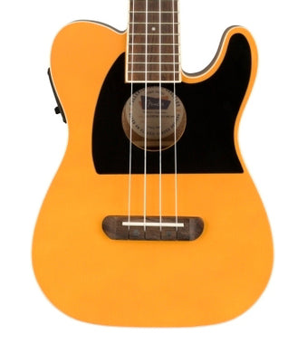 Fender Fullerton Telecaster Ukulele in Butterscotch Blonde CAU2005608 - The Music Gallery