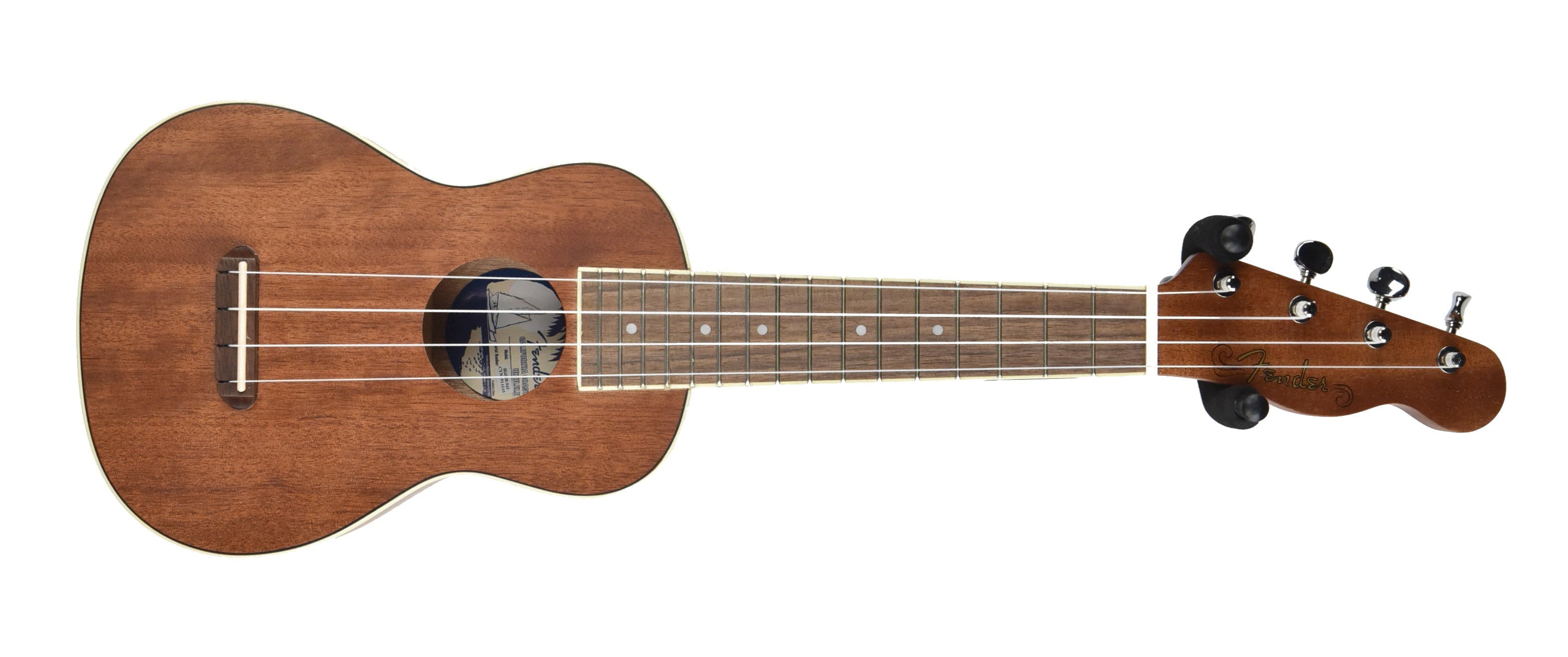 Fender Seaside Soprano Ukulele Pack w/ Gigbag | Tuner | Strings